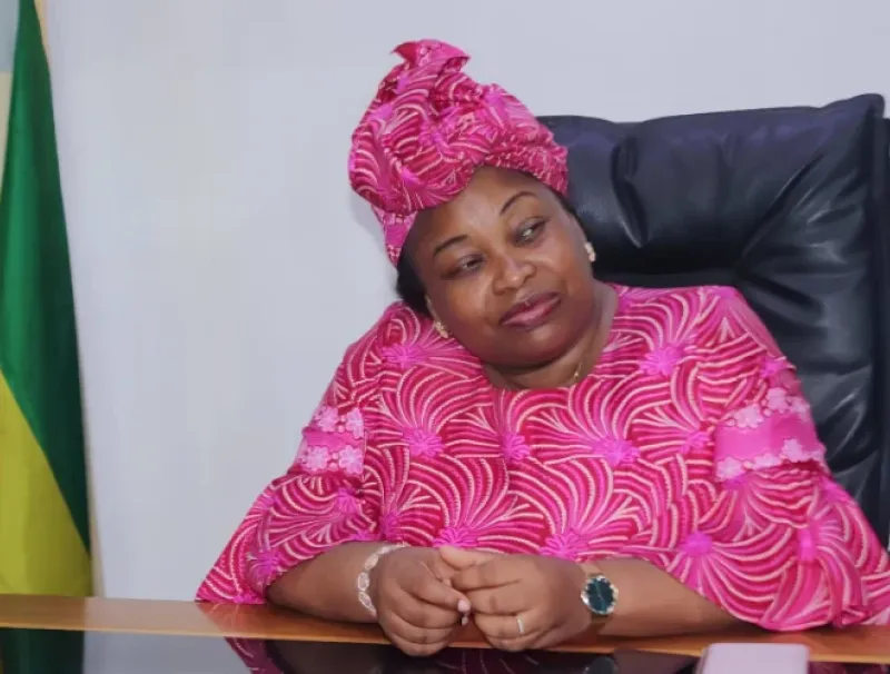 Camelia Ntoutoume-Leclerq, ancien ministre de l'éducation nationale
