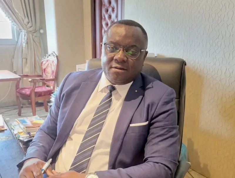 Christian Louembet Onguele, secrétaire général de l’Éducation nationale