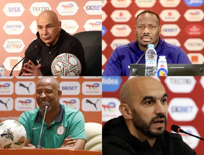 Coachs des équipes en demi-finale de la can 2025