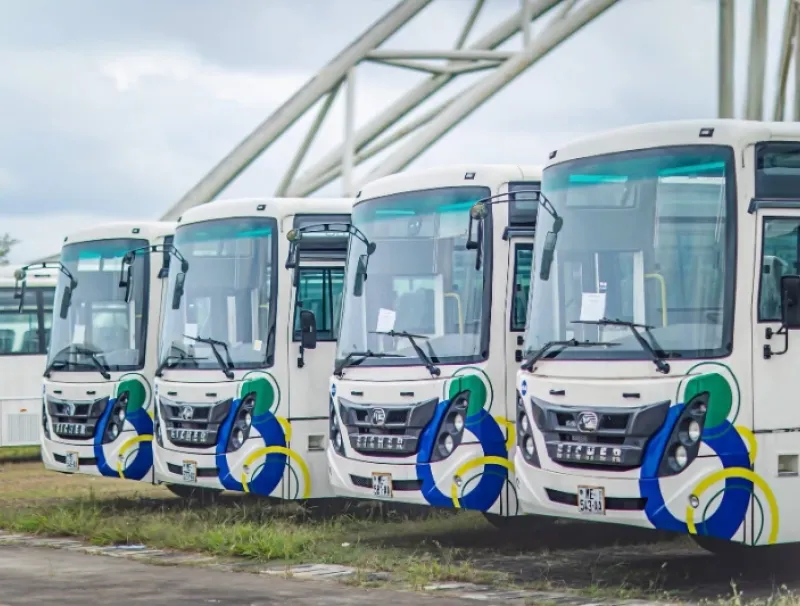 Bus de la Compagnie nationale de transport (CNT)