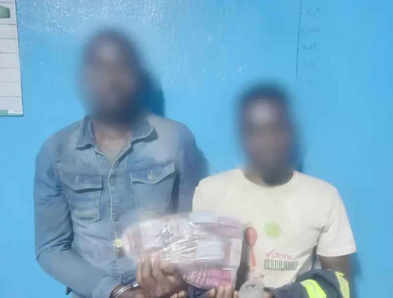 Les deux Congolais interpellés