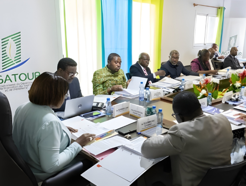 Un moment du conseil d’administration de l'Agatour