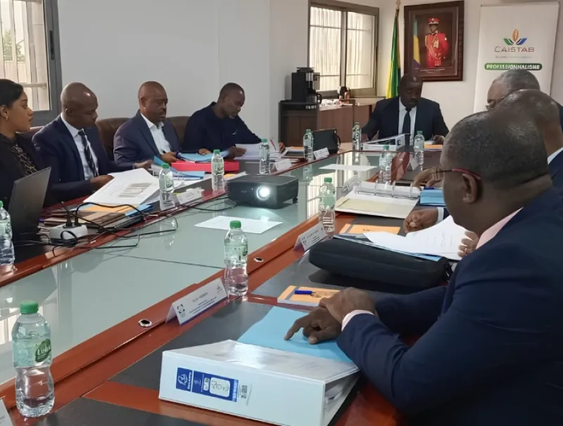 Les administrateurs en ouverture du conseil.