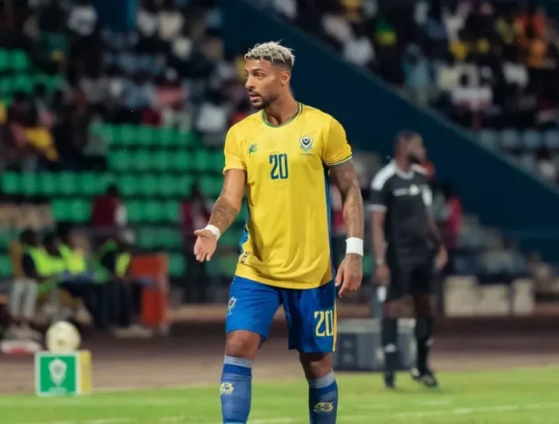 Denis Bouanga, footballeur international gabonais