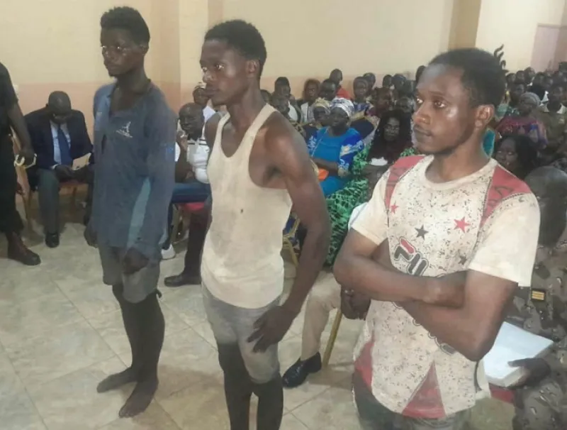 Les trois frères purgent actuellement leur peine à la prison de Yené. © lea dadoud