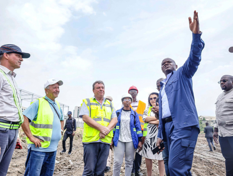 Les infrastructures en cours de réalisation visent à mobiliser les ressources pour l’entretien routier. © DR