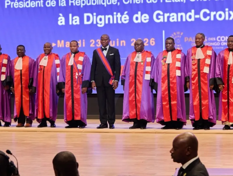 Oligui Nguema élevé à la dignité de "Grand-Croix" du CAMES