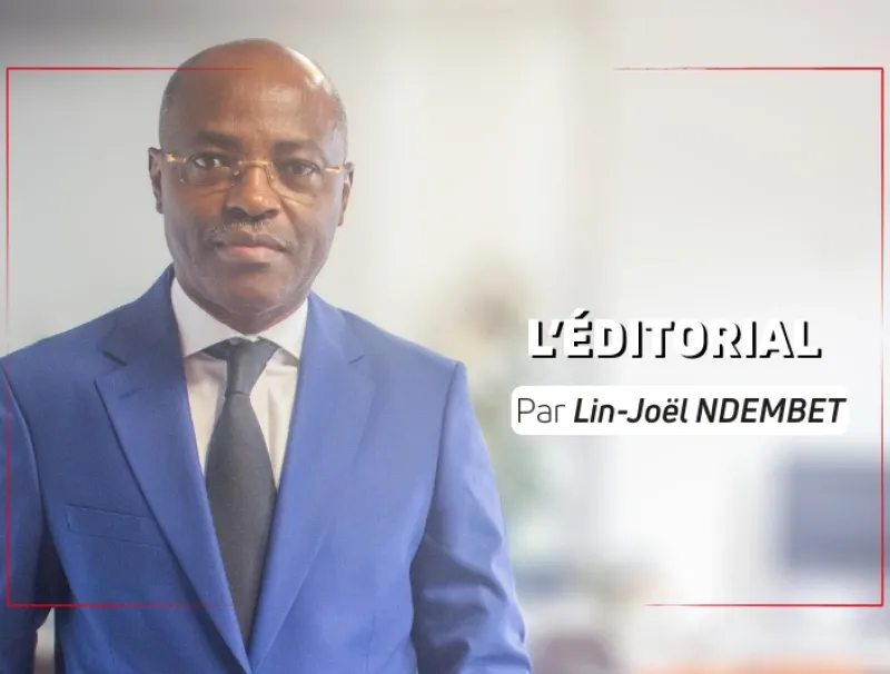 M.Lin Joël Ndembet, Directeur de publication du quotidien '' L'Union ''