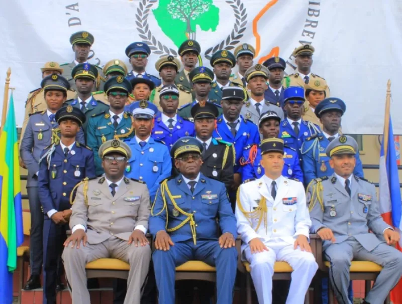 5e promotion du Certificat technique du 1er degré de l'école d’administration des Forces de défense de Libreville (EAFDL)