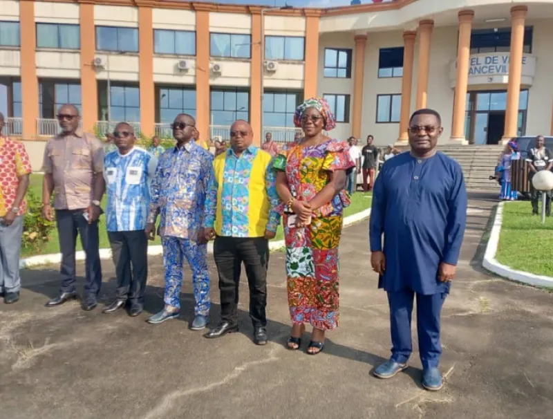 Equipe municipale de Franceville
