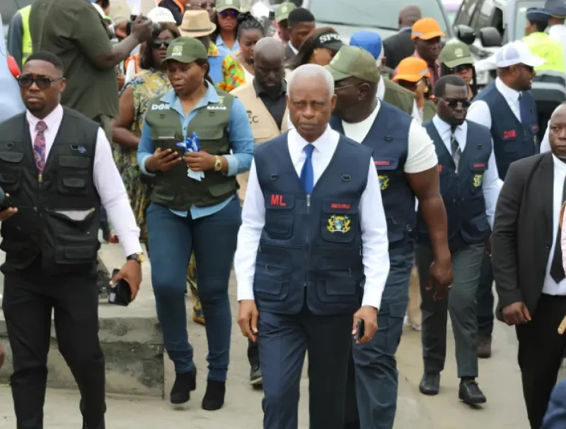 Eugène Mba, maire de Libreville
