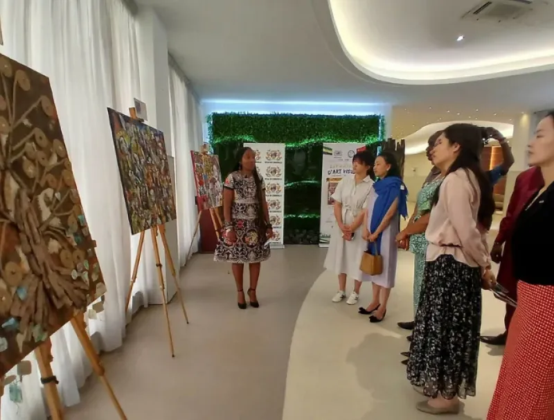 Exposition de Michelle Nze