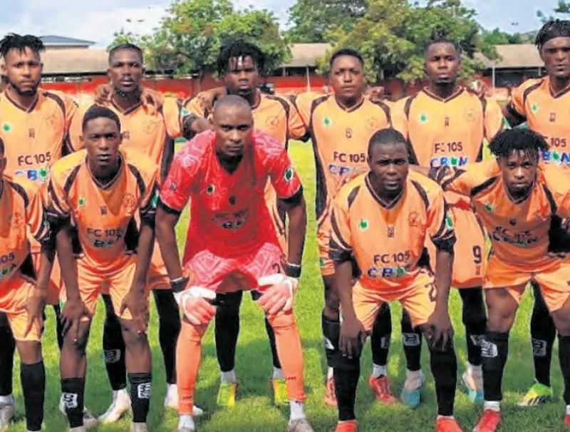 Le FC 105, vice-champion du Gabon, se déplace à Port-Gentil 