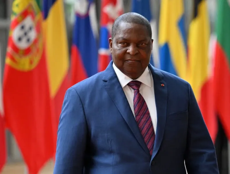 Faustin Archange Touadéra, président depuis 2016 en Centrafrique