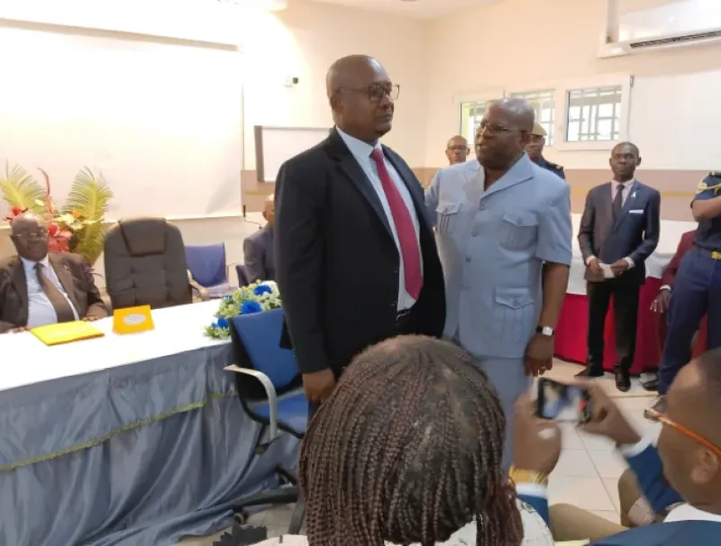 Franklin Ntsagamba Ngouomi, nouveau directeur du Centre hospitalier régional Georges-Rawiri de Lambaréné (CHRGRL) 