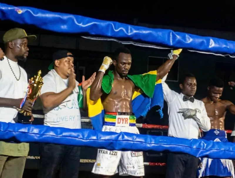 Le Gabon brille au Gala international de boxe à Lagos