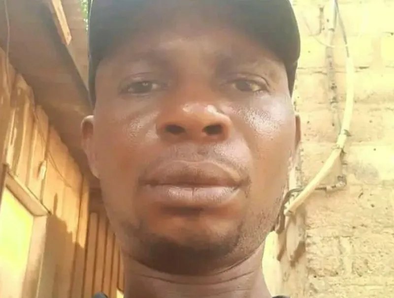 Gildas Chamba, victime d'accident de circulation au village Benguia-1 