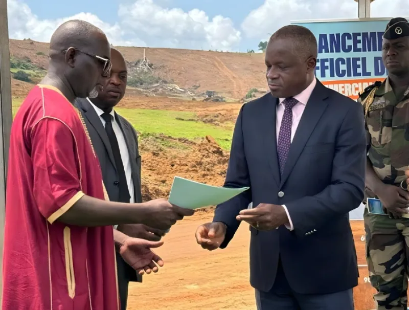 Hermann Immongault, vice-président du gouvernement gabonais