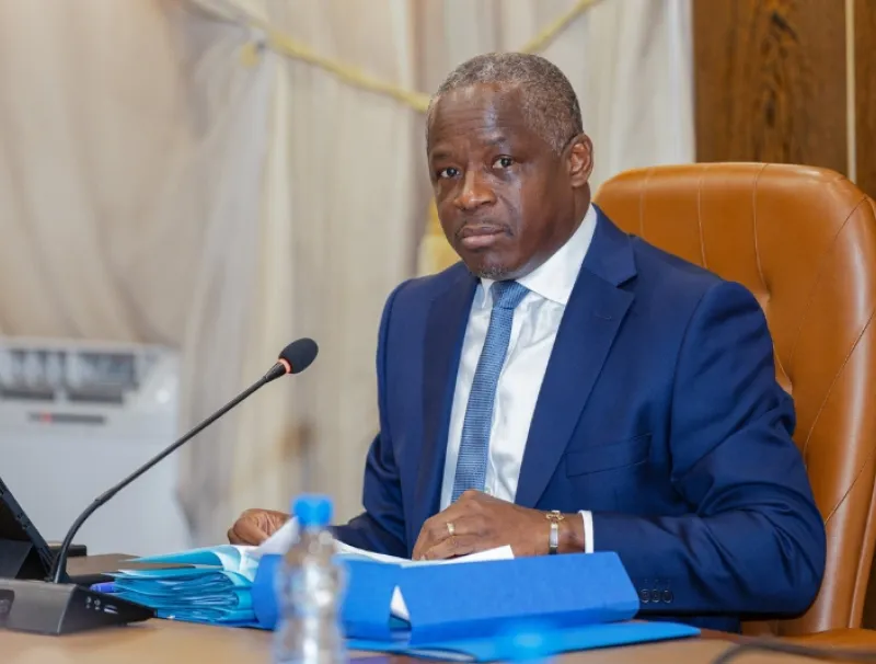 Hermann Immongault, vice-président du gouvernement gabonais