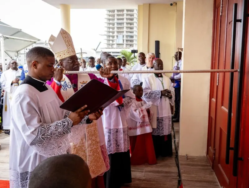 Inauguration de la Cathédrale Sainte-Marie