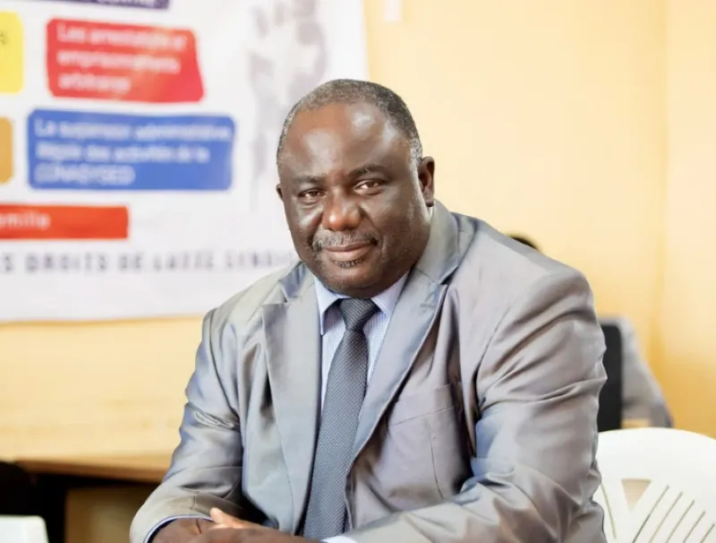 Jean Rémi Yama, président du Parti national pour le travail et le progrès (PNTP) 