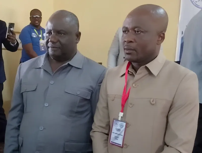 Jean Rémi Yama et Roger Ondo Abessolo