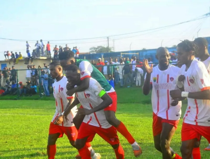 Joueurs de l'Union sportive de Bitam