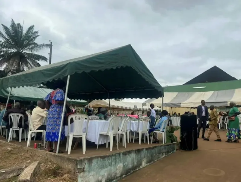 Moment de la célébration des aînés dans la capitale provinciale de la Nyanga.
