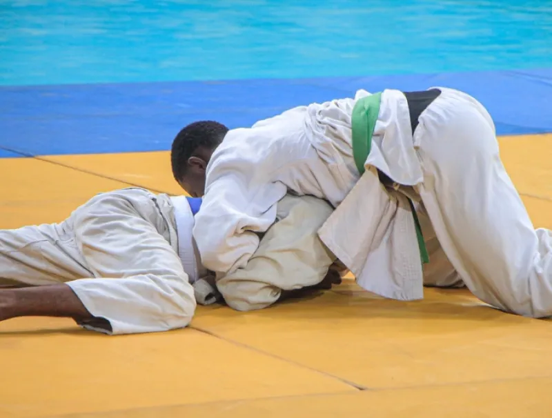 Affrontement judo au Gabon