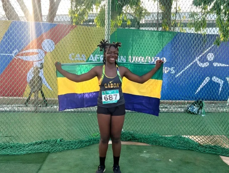 Kenza Falana, athlète gabonaise 