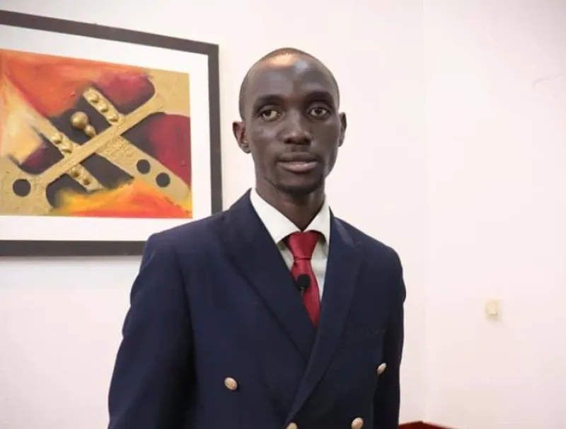 Lionel Ella Engonga, fondateur de SOS Prisonniers Gabon