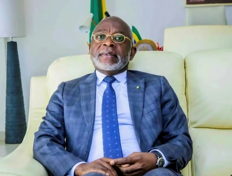 Lubin Ntoutoume, ministre de l'Industrie et de la Transformation locale