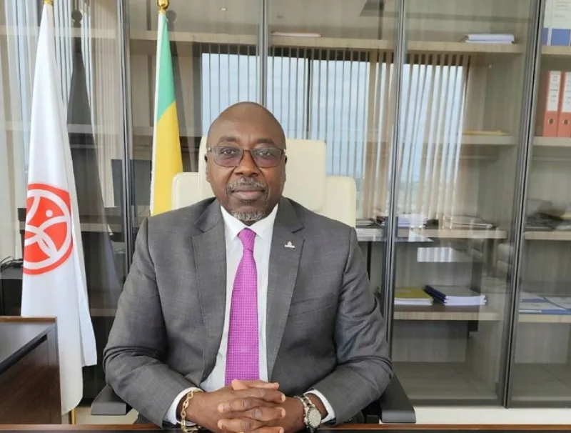 Martial Rufin Moussavou, président du conseil d’administration de Gab’oil