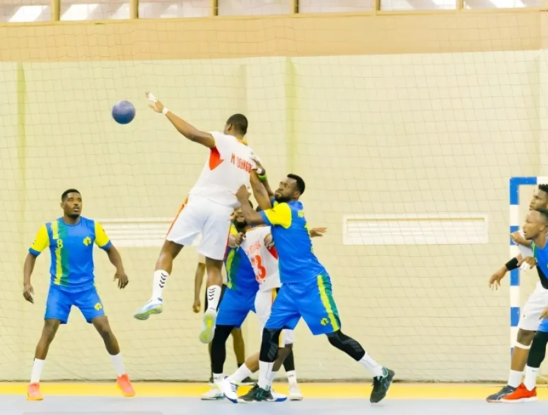 Rencontre handball Angola vs Gabon 