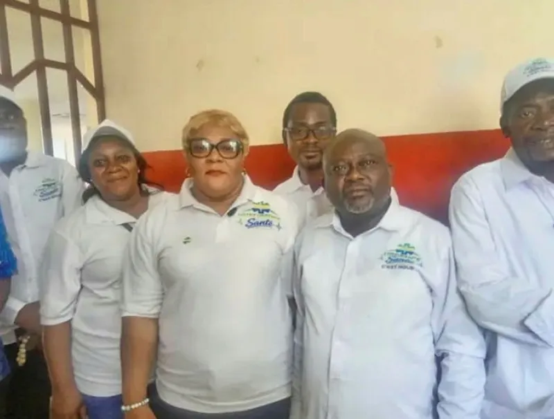 Membres du bureau du SUS-GA au sortir de l’assemblée générale du 18 juillet