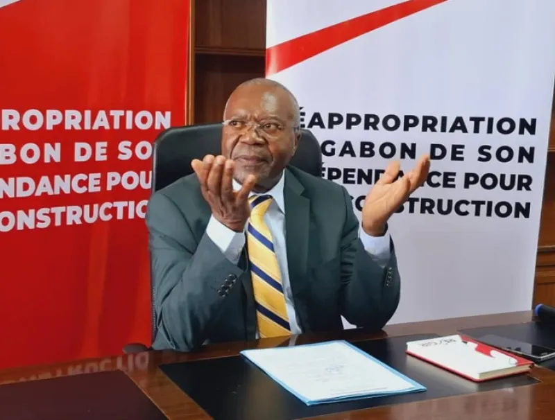 Michel Ongoundou Loundah, président de REAGIR