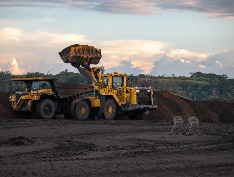 Extraction de manganèse au Gabon 