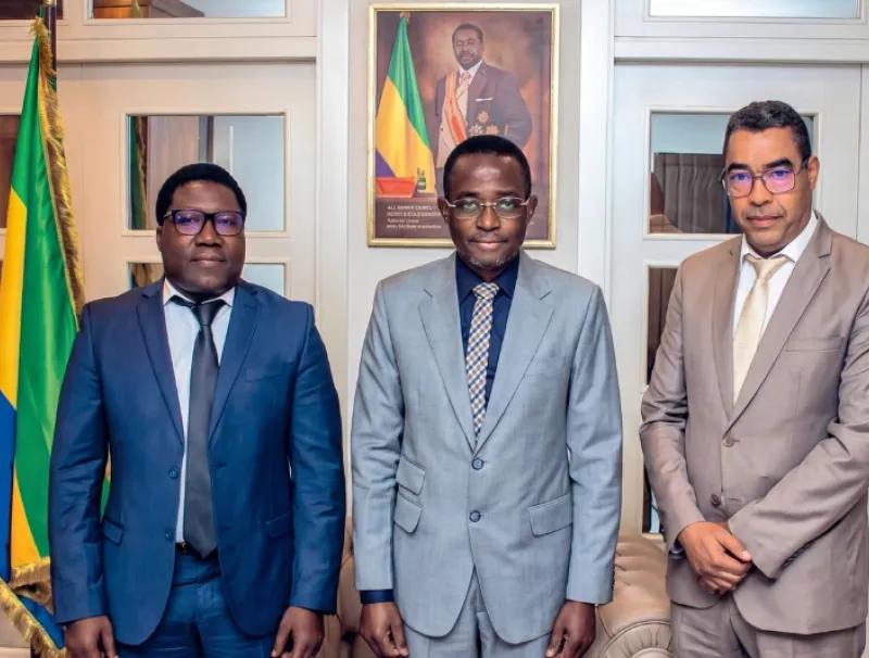 Sosthène Nguema, ministre des mines 