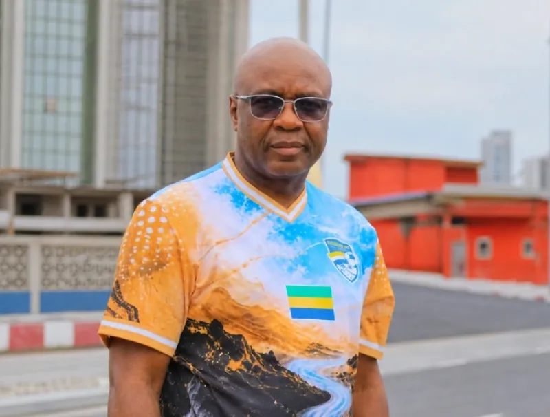 Mozard Elie Mbouogho Mossié, président du club Ogooué FC