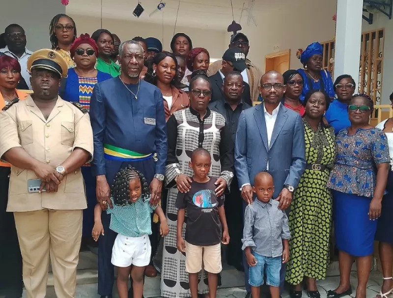 Lancement officiel des activités de la halte-garderie à Ndendé