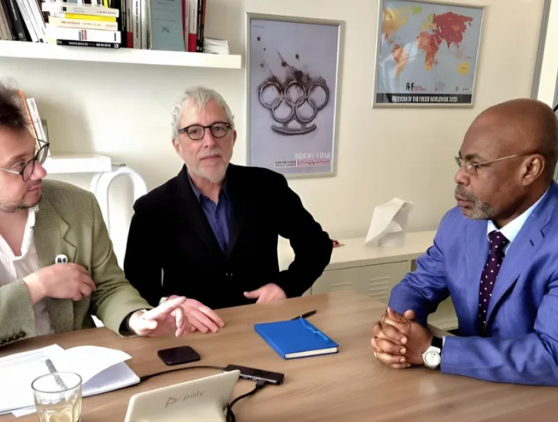 Germain Ngoyo Moussavou, président de la Haute autorité de la communication (HAC), rassure "Reporters Sans Frontières