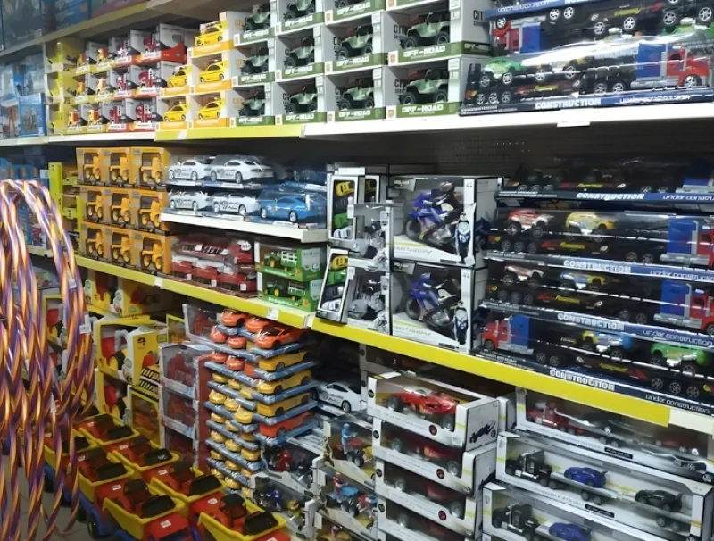 Rayon jouet dans un magasin de libreville