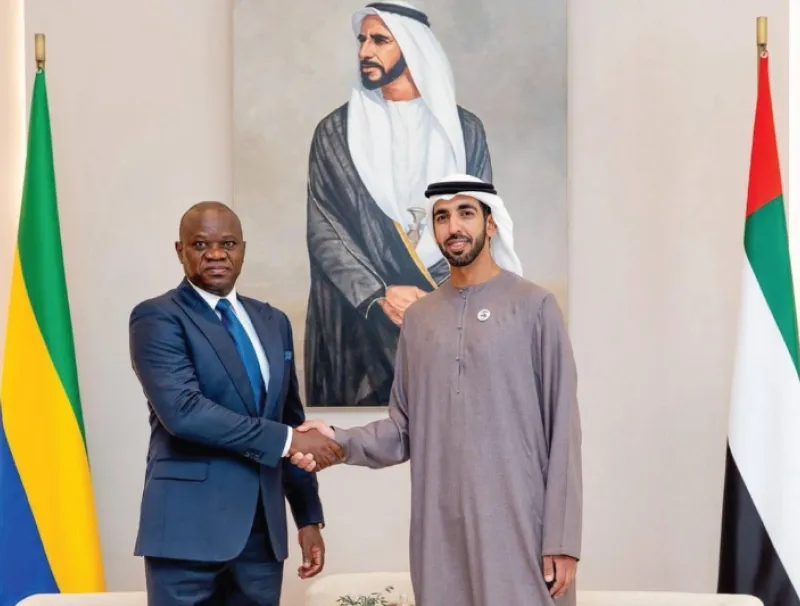 Brice Clotaire Oligui Nguema, président du Gabon, à Abu Dhabi