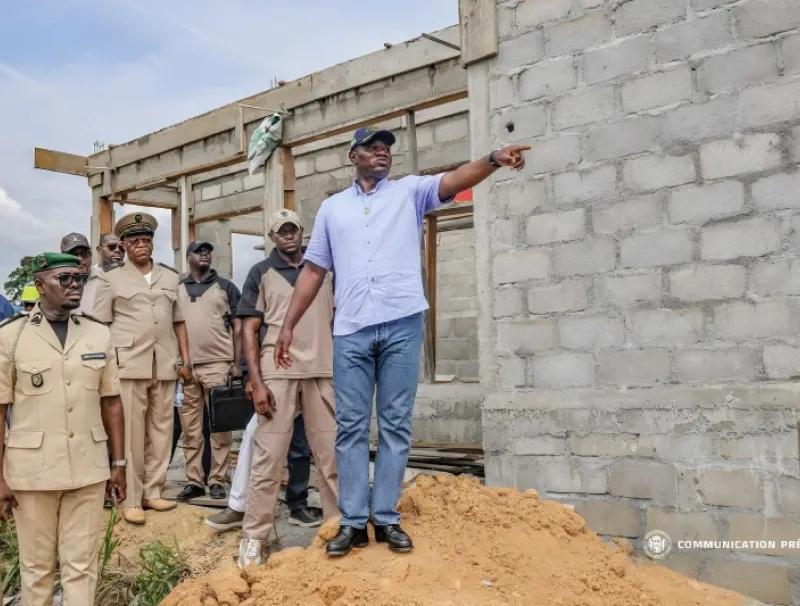 Brice Clotaire Oligui Nguema, président du Gabon