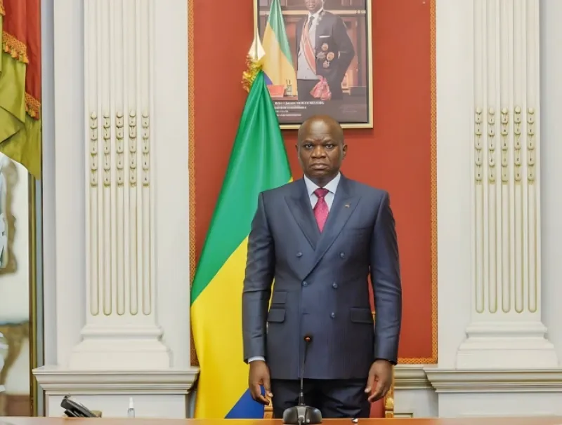 Brice Clotaire Oligui Nguema, président du Gabon