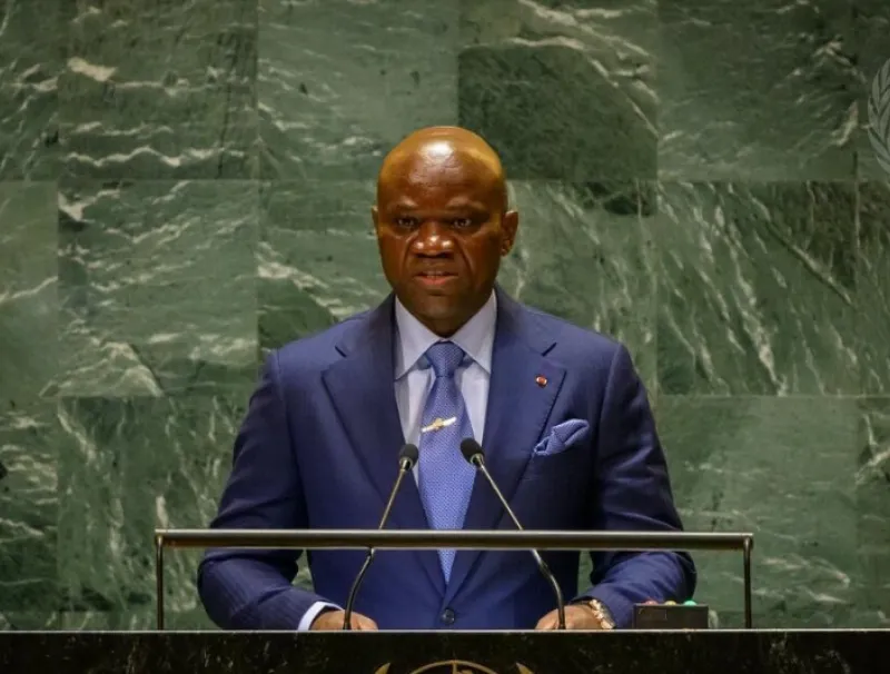 DISCOURS DE  S.E.M. BRICE CLOTAIRE OLIGUI NGUEMA