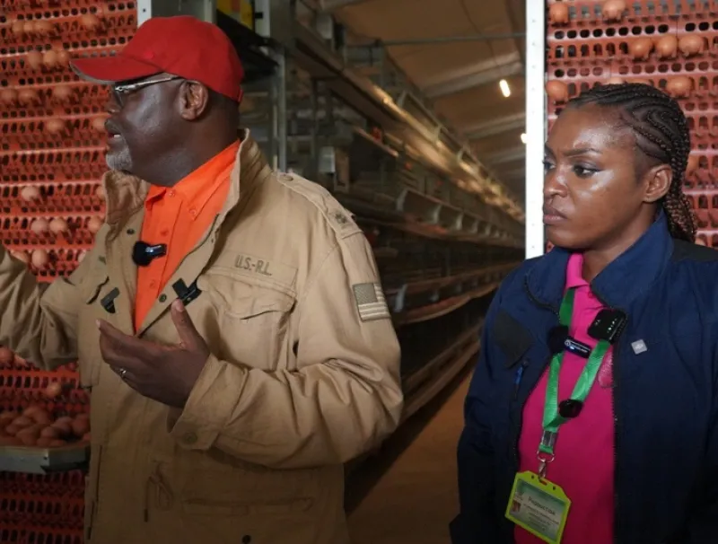 Visite de l'usine industrielle de la Sogada