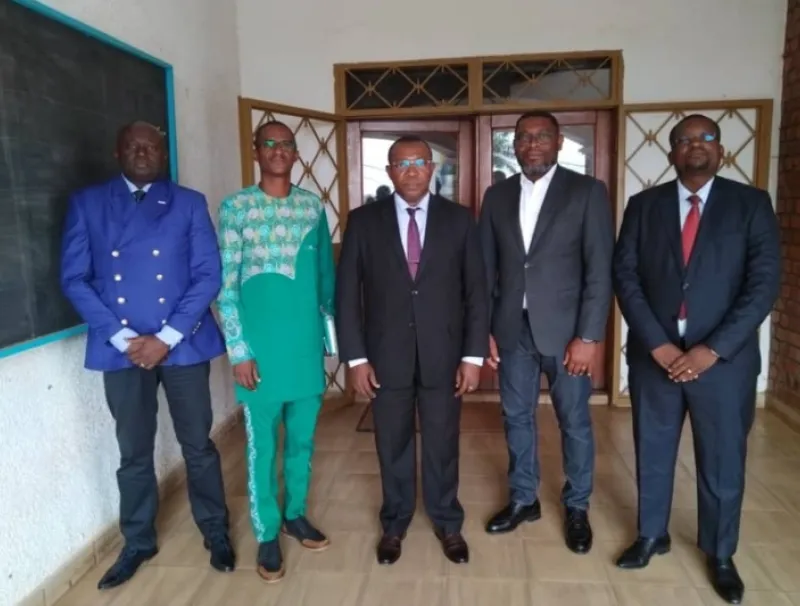 La délégation gabonaise de l’OGA au cinquantenaire de l’ONAC à Yaoundé.