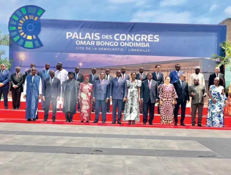 Inauguration du Palais des congrès Omar Bongo Ondimba