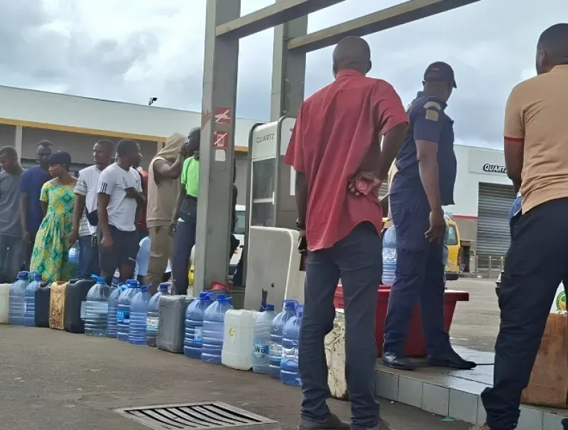 Pénurie de carburant à libreville